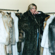 Tracey Coleman at the Furrier – March 2001